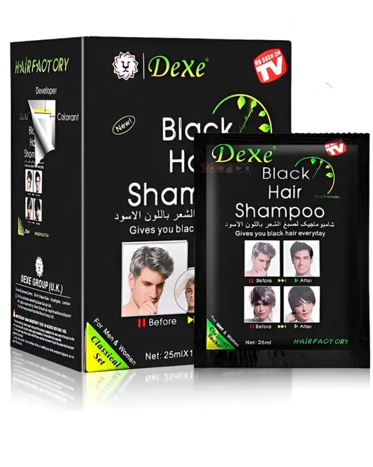 SHAMPOO CUBRE CANAS - ¡Dígale adiós a las canas en solo 5 minutos !